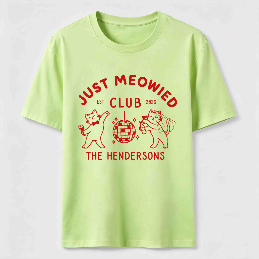 PetTaxClub Just Meowied Club Classic T-Shirt