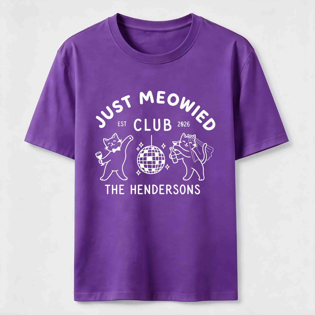 PetTaxClub Just Meowied Club Classic T-Shirt