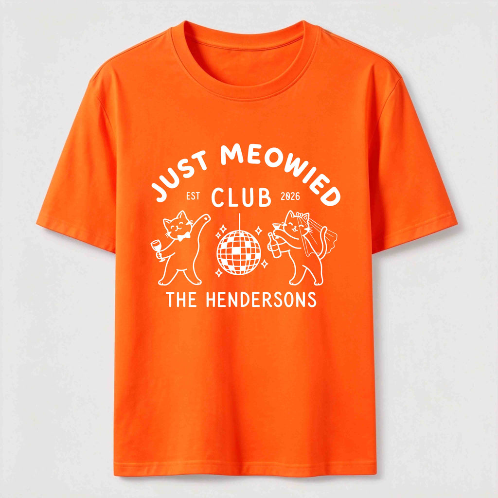 PetTaxClub Just Meowied Club Classic T-Shirt