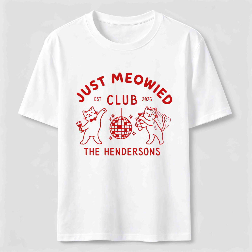 PetTaxClub Just Meowied Club Classic T-Shirt
