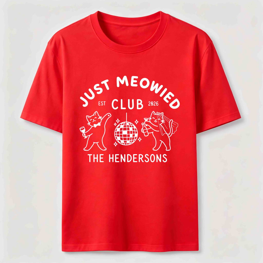 PetTaxClub Just Meowied Club Classic T-Shirt