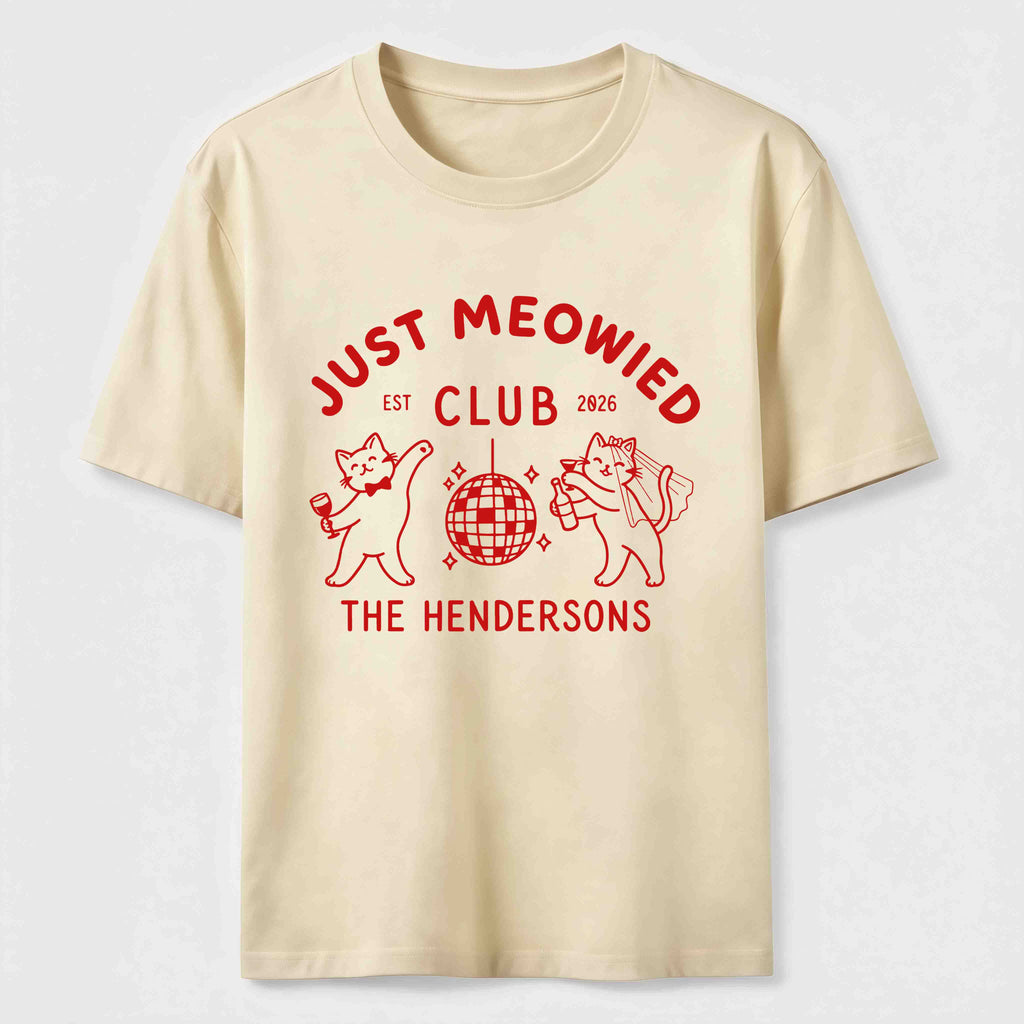 PetTaxClub Just Meowied Club Classic T-Shirt