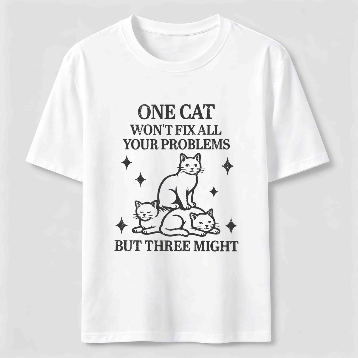 PetTaxClub Three Cat Solution Classic T-Shirt