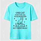 PetTaxClub Three Cat Solution Classic T-Shirt