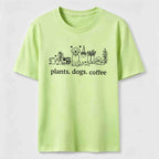 PetTaxClub Plants Dogs Coffee Classic T-Shirt