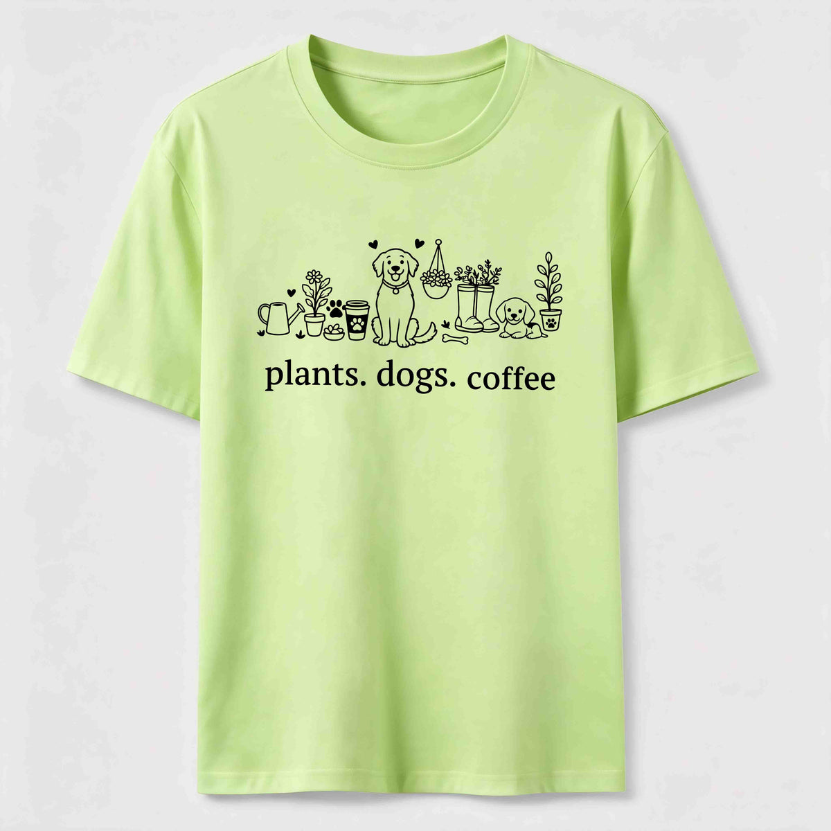 PetTaxClub Plants Dogs Coffee Classic T-Shirt