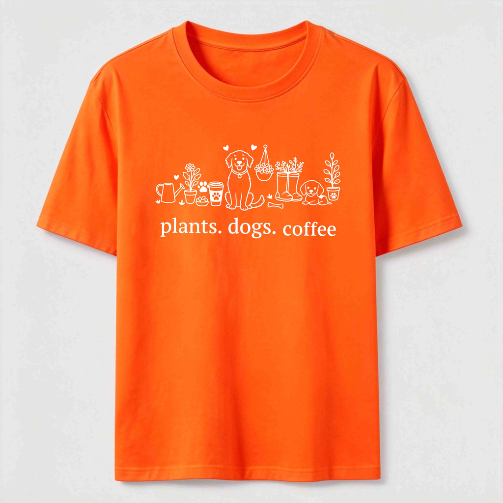 PetTaxClub Plants Dogs Coffee Classic T-Shirt