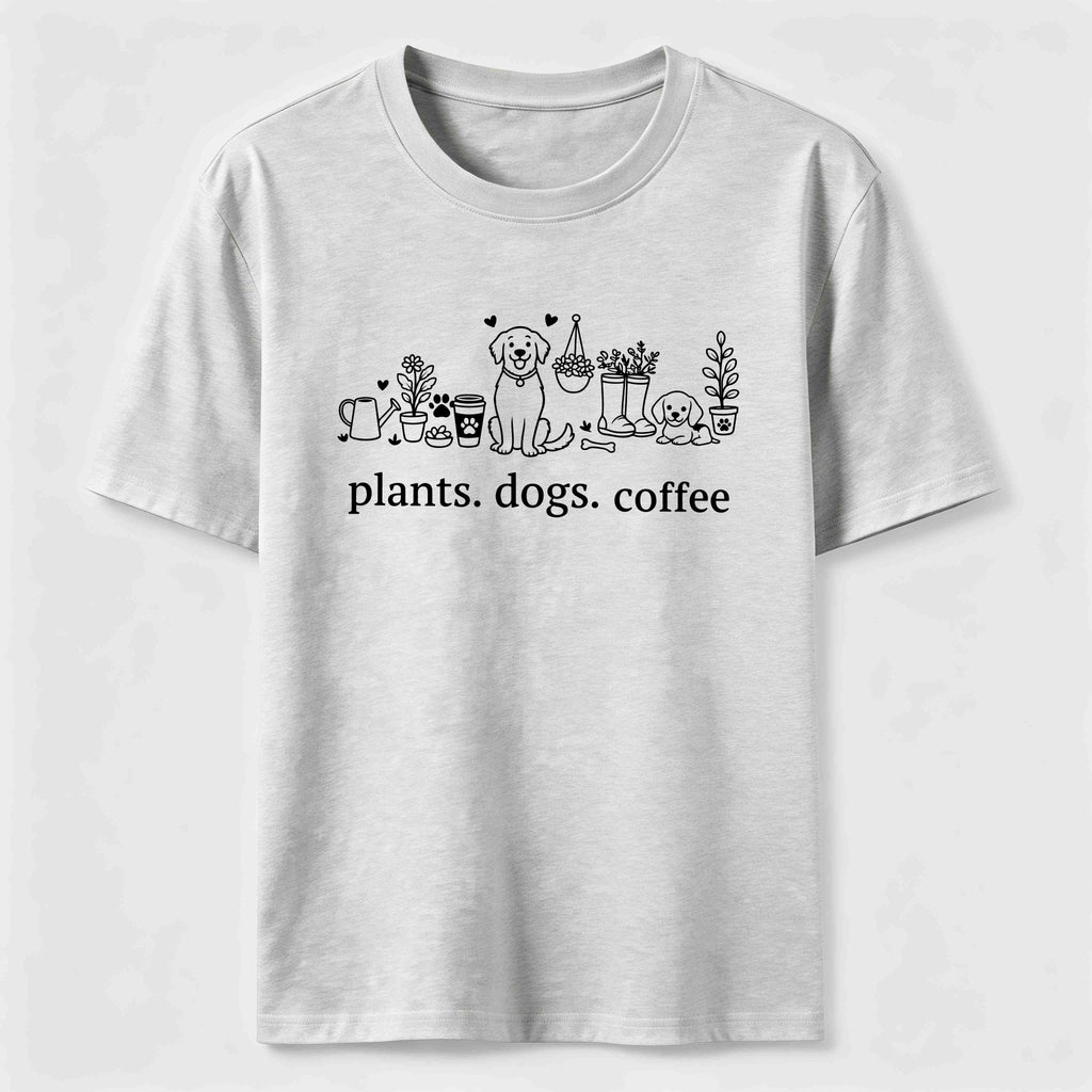 PetTaxClub Plants Dogs Coffee Classic T-Shirt