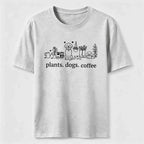 PetTaxClub Plants Dogs Coffee Classic T-Shirt
