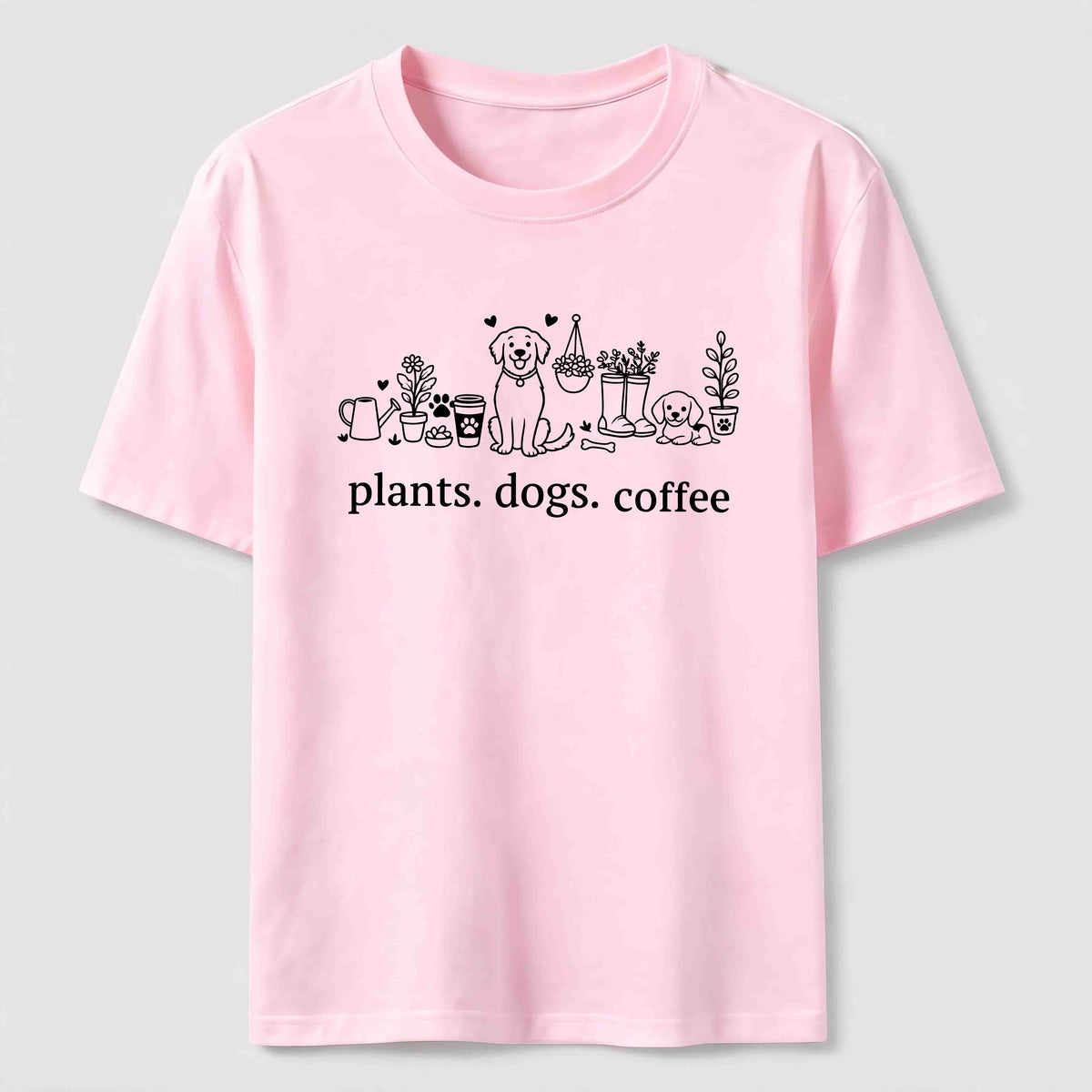 PetTaxClub Plants Dogs Coffee Classic T-Shirt