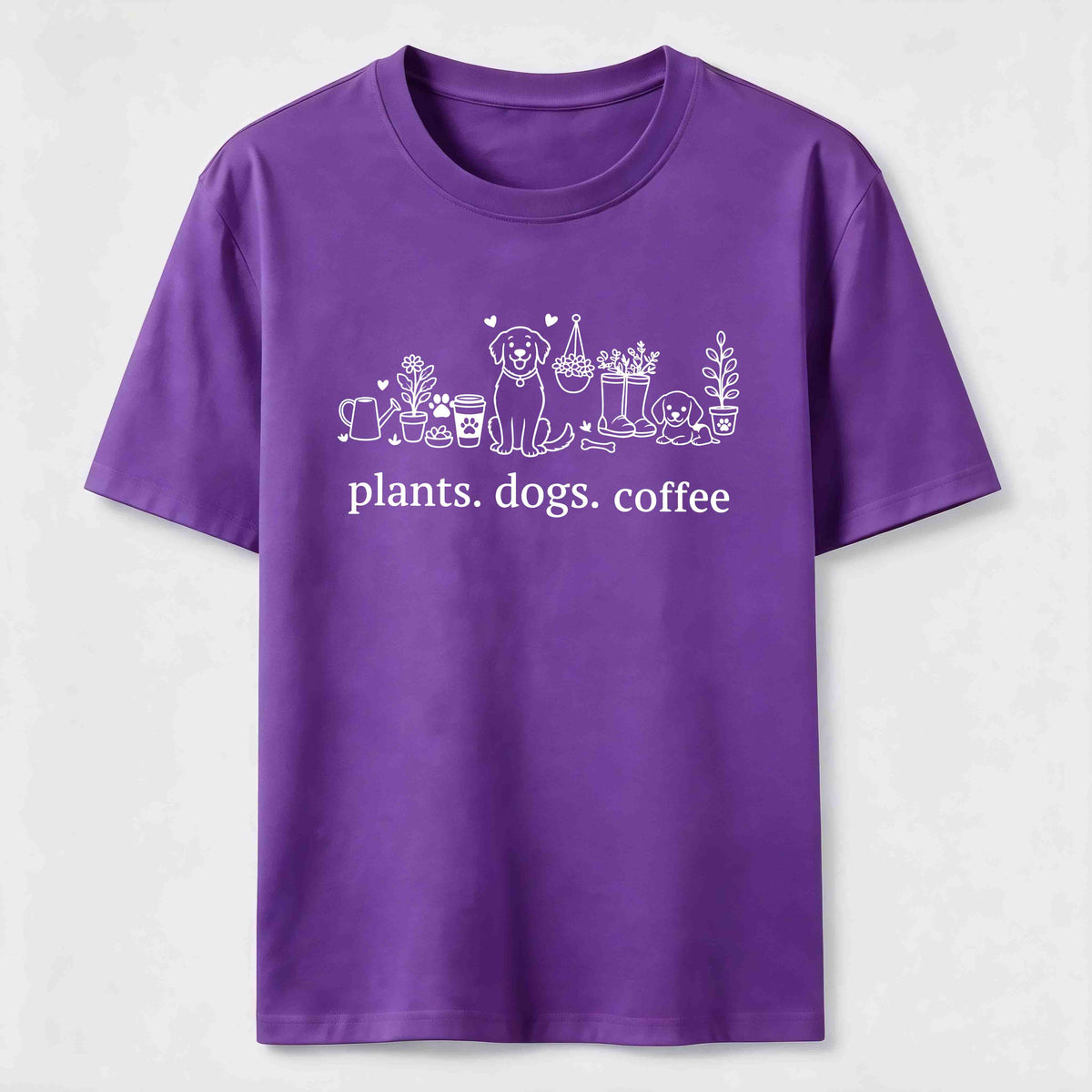 PetTaxClub Plants Dogs Coffee Classic T-Shirt