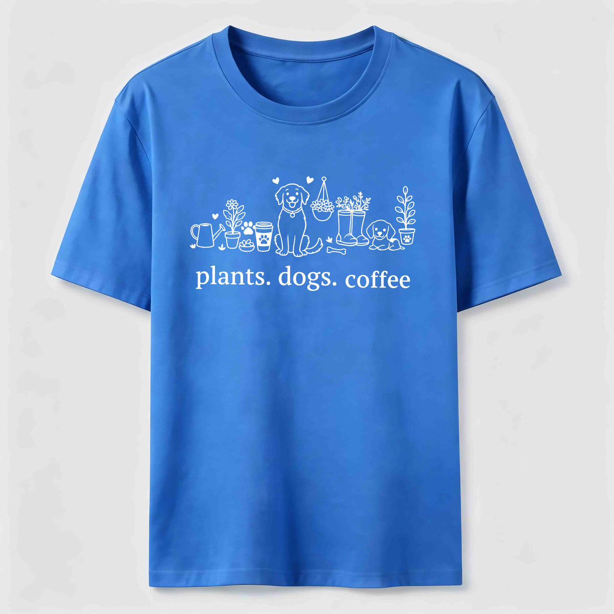 PetTaxClub Plants Dogs Coffee Classic T-Shirt