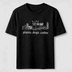 PetTaxClub Plants Dogs Coffee Classic T-Shirt