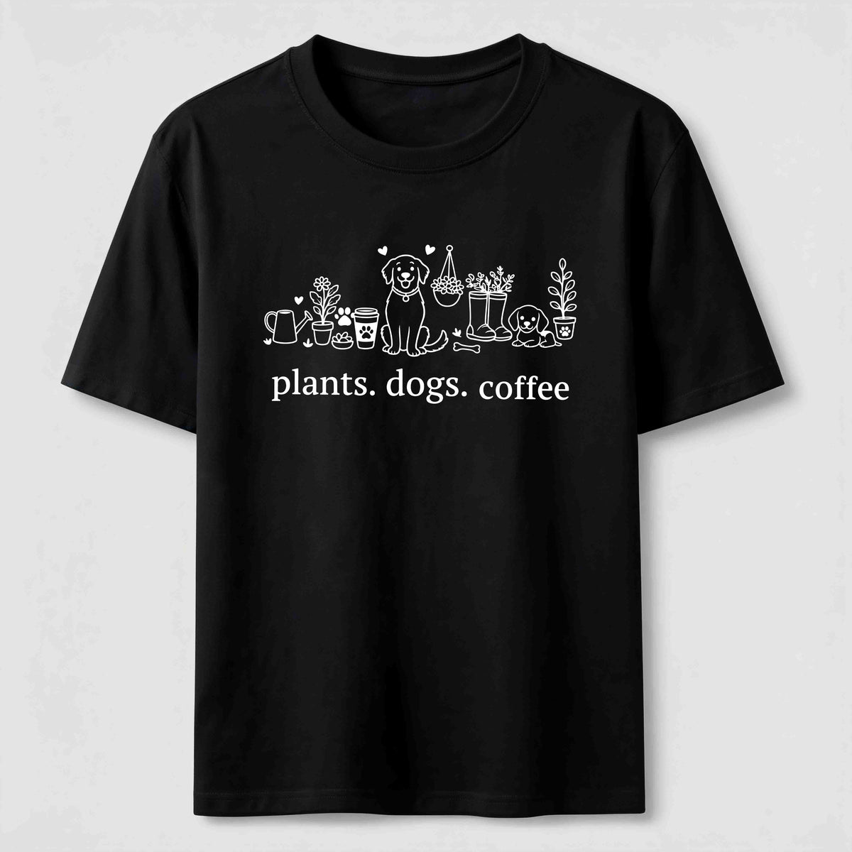 PetTaxClub Plants Dogs Coffee Classic T-Shirt