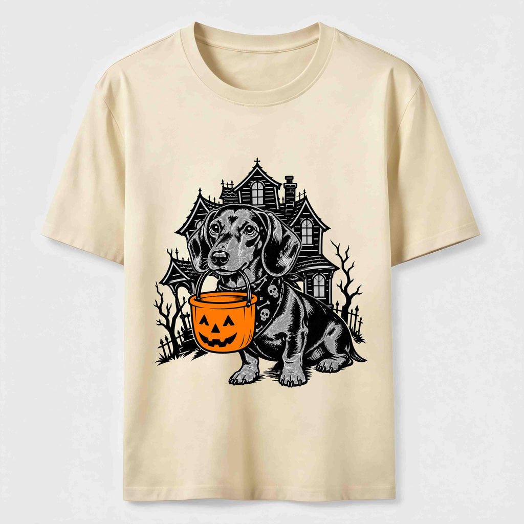 PetTaxClub Haunted House Dachshund Classic T-Shirt