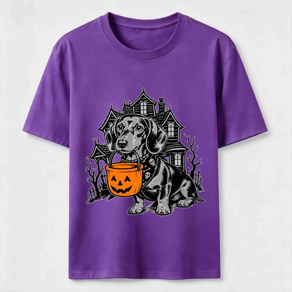 PetTaxClub Haunted House Dachshund Classic T-Shirt