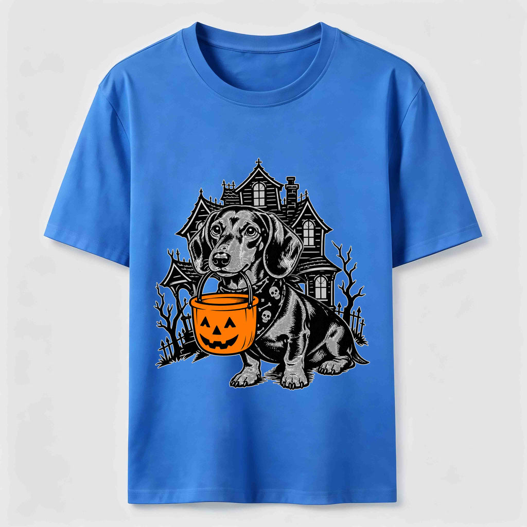 PetTaxClub Haunted House Dachshund Classic T-Shirt
