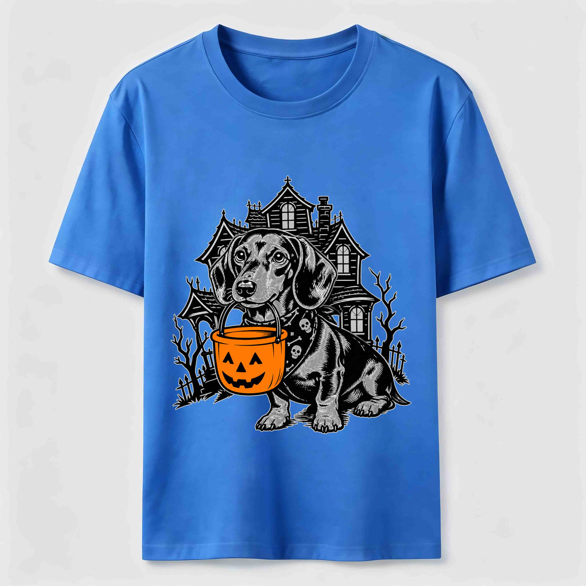 PetTaxClub Haunted House Dachshund Classic T-Shirt