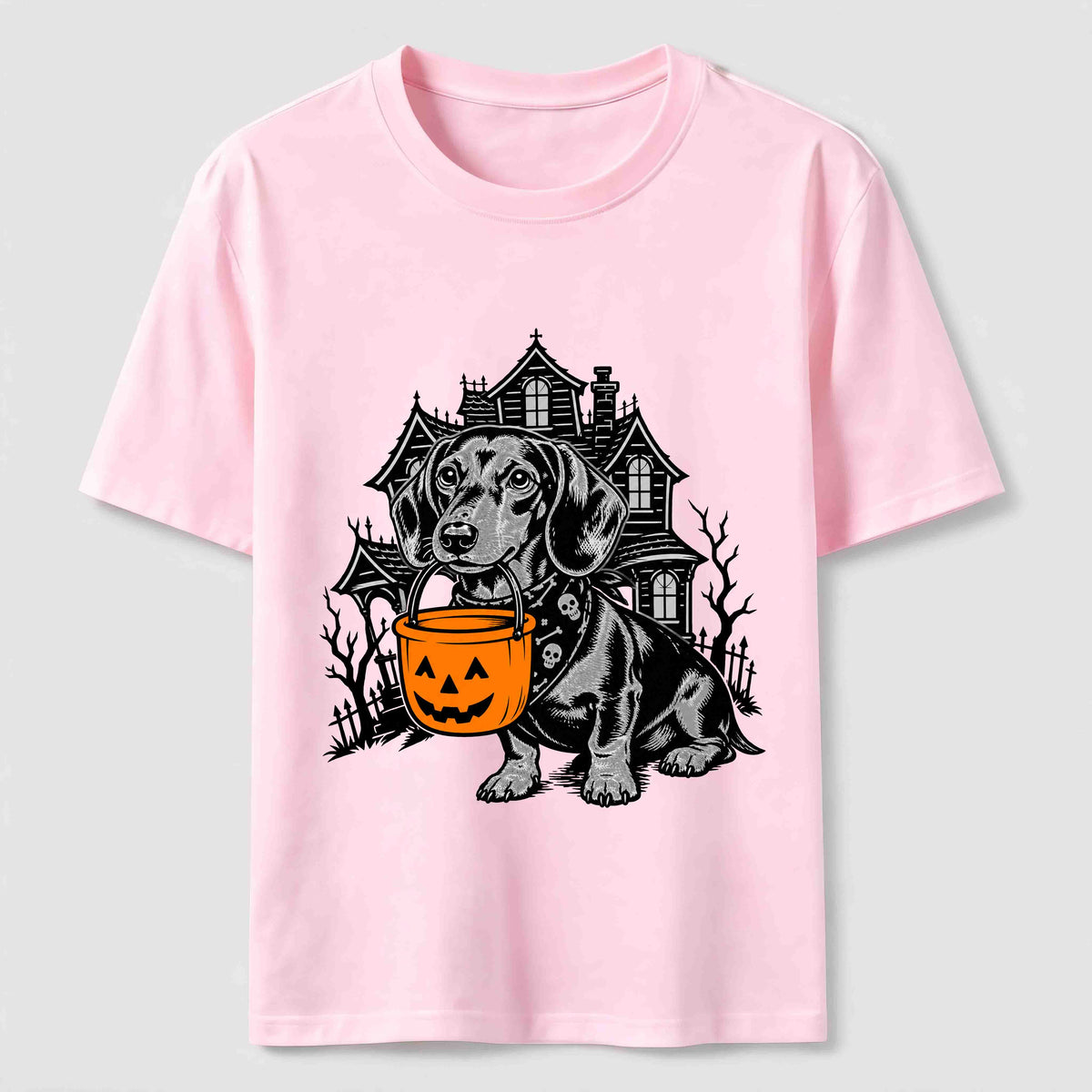 PetTaxClub Haunted House Dachshund Classic T-Shirt