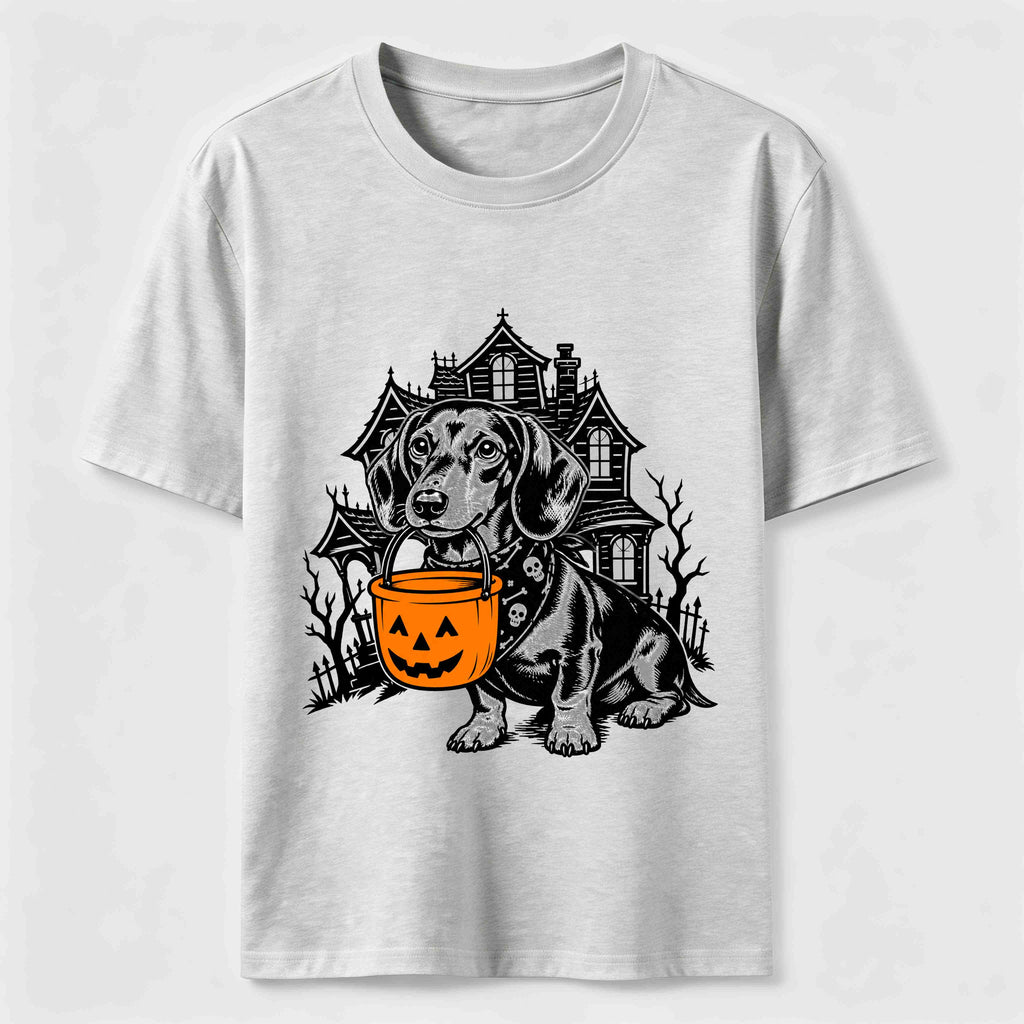PetTaxClub Haunted House Dachshund Classic T-Shirt