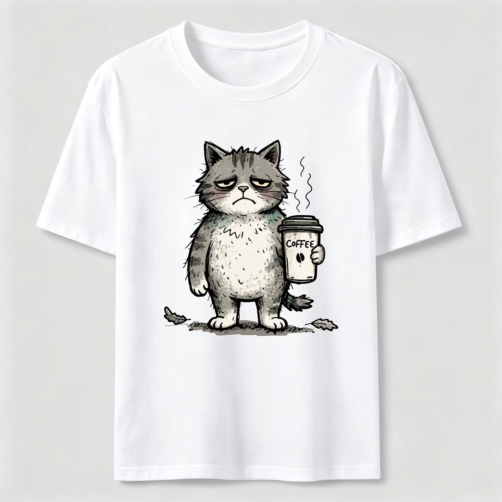 PetTaxClub Coffee Before Everything Cat Classic T-Shirt