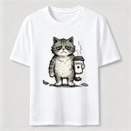 PetTaxClub Coffee Before Everything Cat Classic T-Shirt