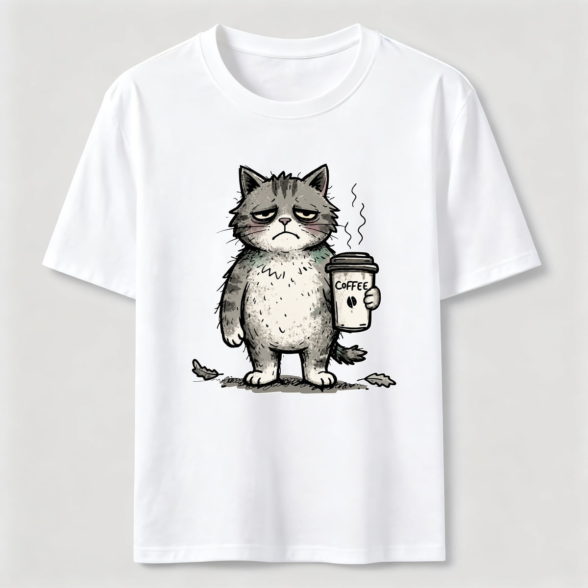 PetTaxClub Coffee Before Everything Cat Classic T-Shirt