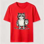 PetTaxClub Coffee Before Everything Cat Classic T-Shirt