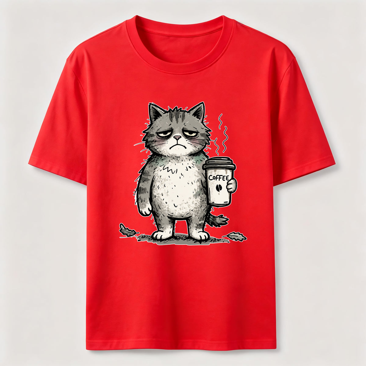 PetTaxClub Coffee Before Everything Cat Classic T-Shirt