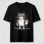 PetTaxClub Coffee Before Everything Cat Classic T-Shirt