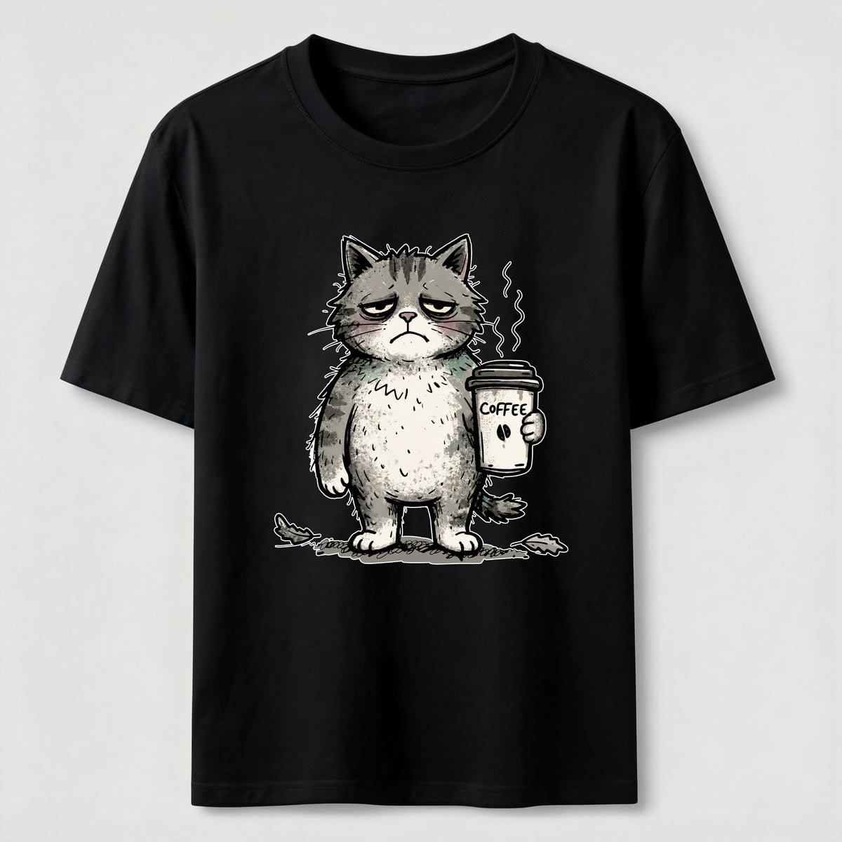 PetTaxClub Coffee Before Everything Cat Classic T-Shirt