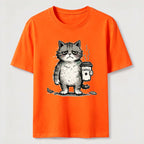 PetTaxClub Coffee Before Everything Cat Classic T-Shirt