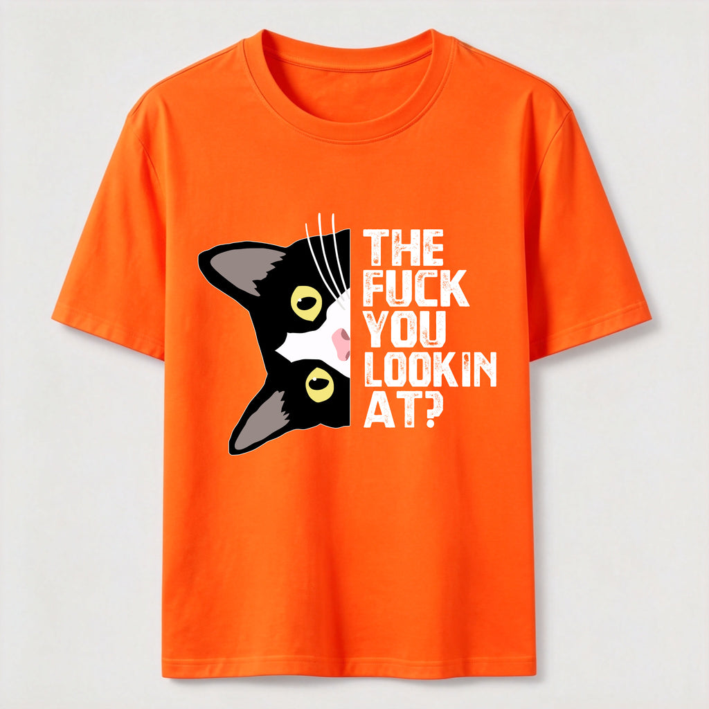 PetTaxClub What You Looking At Cat Classic T-Shirt
