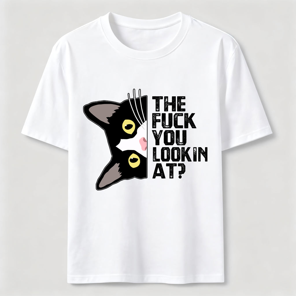 PetTaxClub What You Looking At Cat Classic T-Shirt