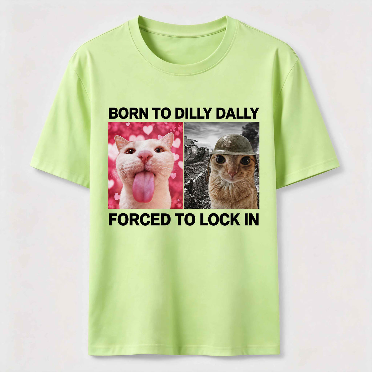 PetTaxClub Born to Dilly Dally Cat Classic T-Shirt