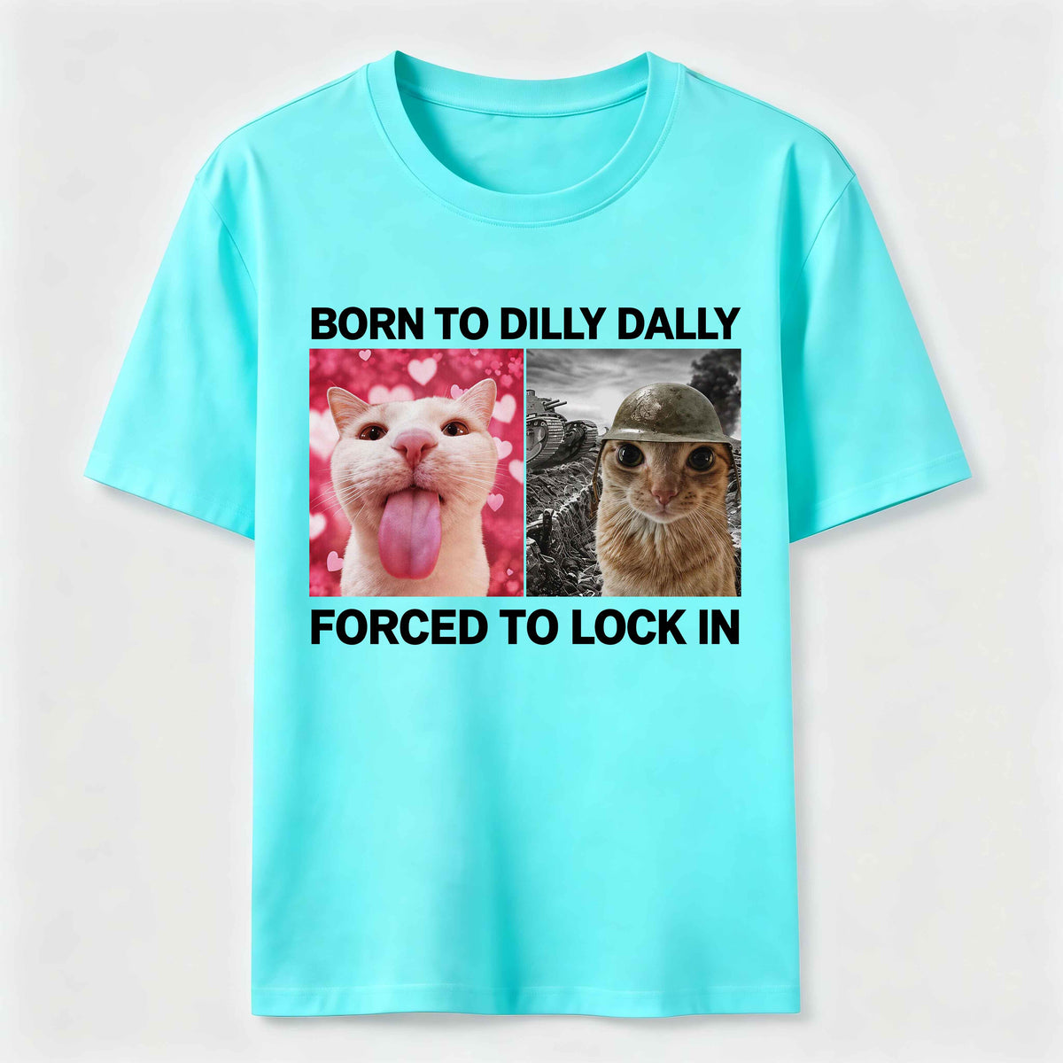 PetTaxClub Born to Dilly Dally Cat Classic T-Shirt