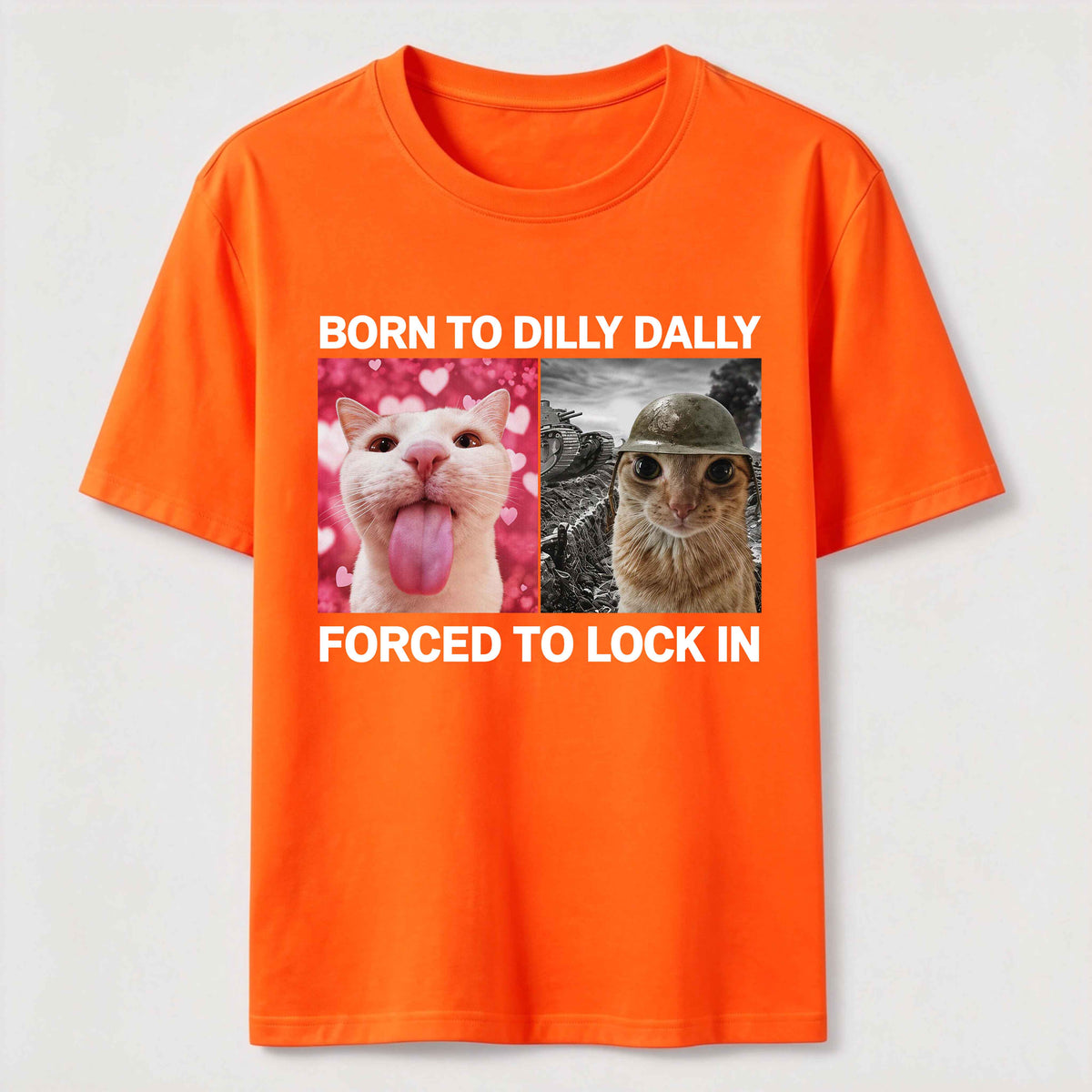 PetTaxClub Born to Dilly Dally Cat Classic T-Shirt