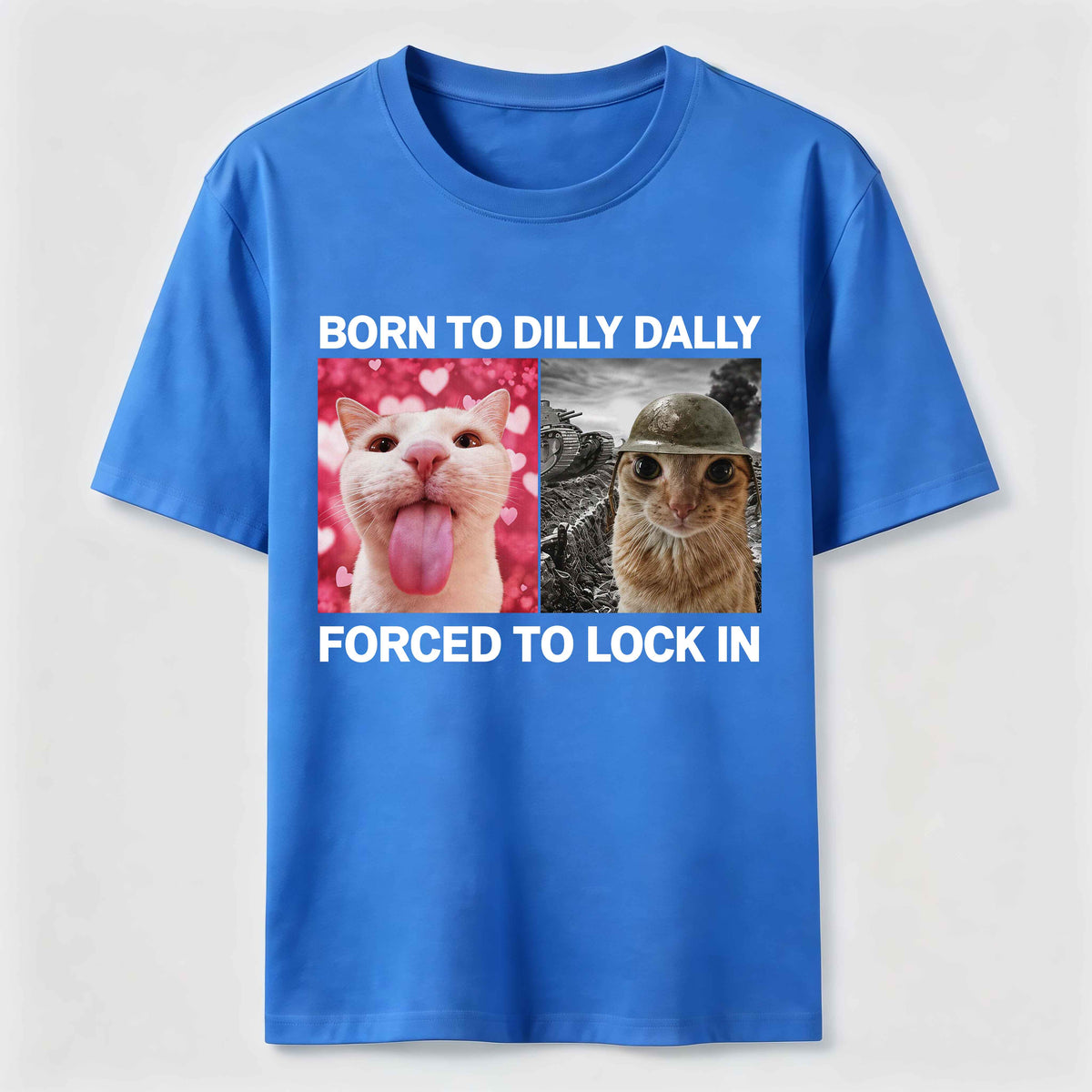 PetTaxClub Born to Dilly Dally Cat Classic T-Shirt
