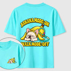 PetTaxClub Banana Mode French Bulldog Classic T-Shirt（Two Sided Print）