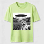 PetTaxClub Alien Selfie Cat Classic T-Shirt