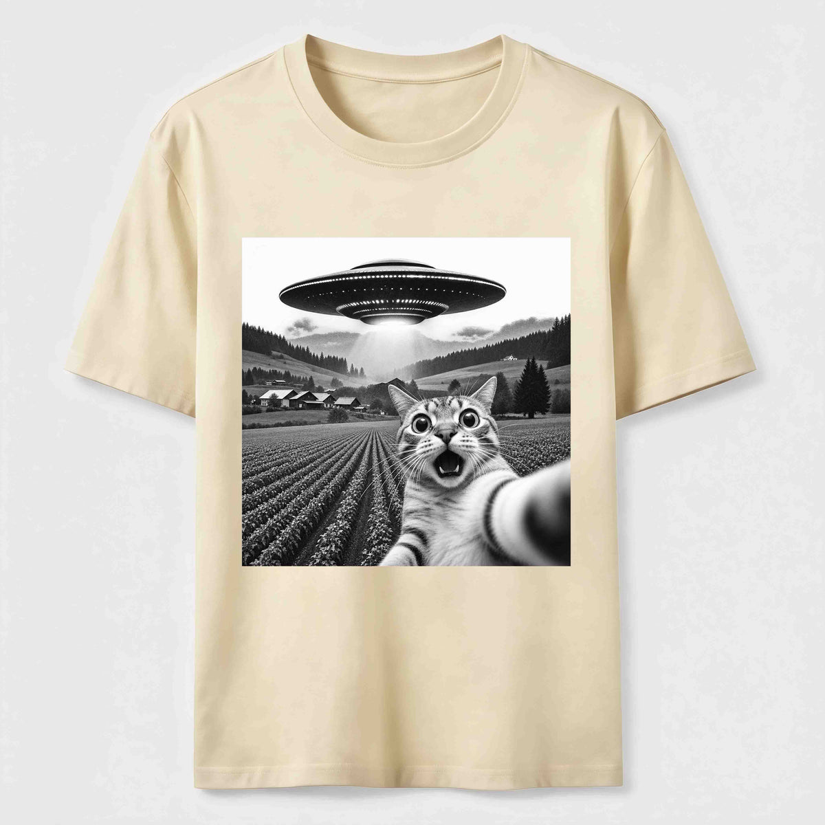 PetTaxClub Alien Selfie Cat Classic T-Shirt