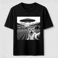 PetTaxClub Alien Selfie Cat Classic T-Shirt