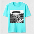 PetTaxClub Alien Selfie Cat Classic T-Shirt