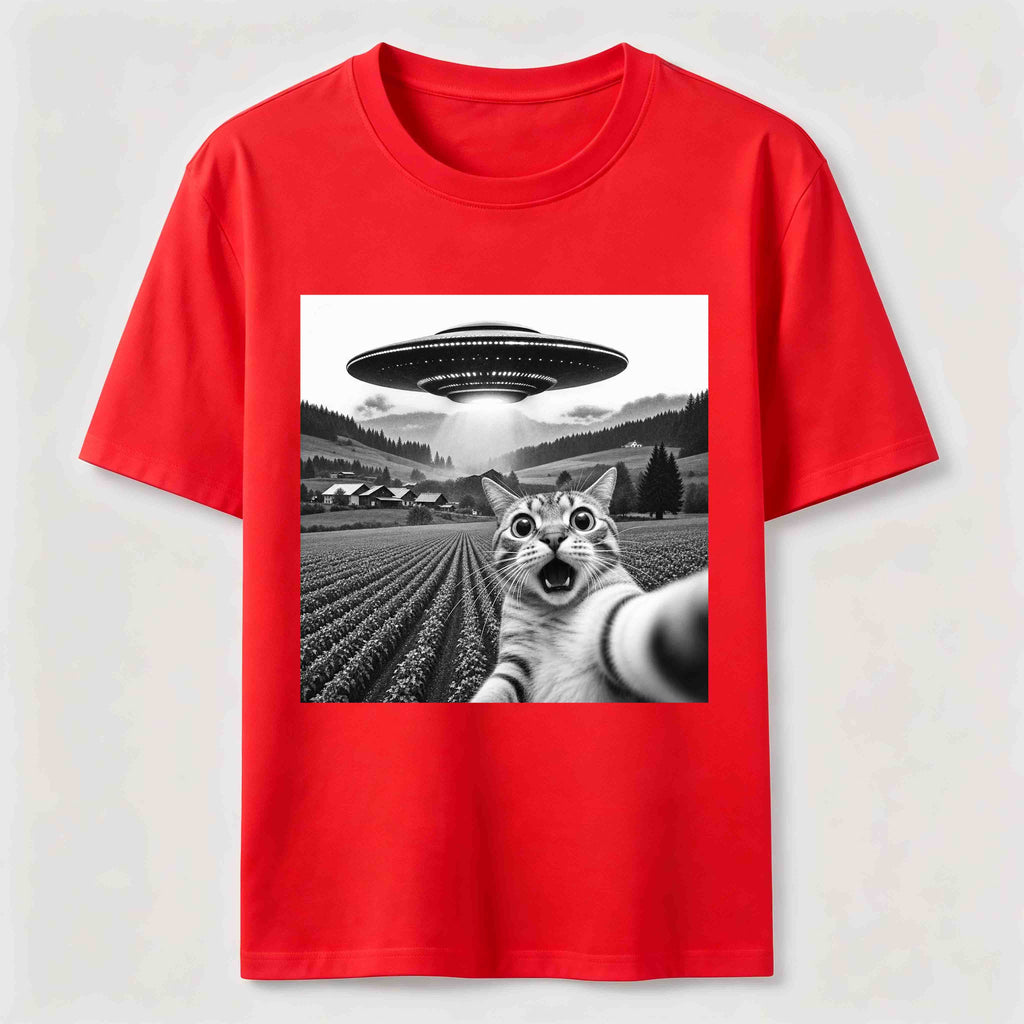 PetTaxClub Alien Selfie Cat Classic T-Shirt