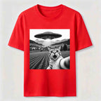 PetTaxClub Alien Selfie Cat Classic T-Shirt