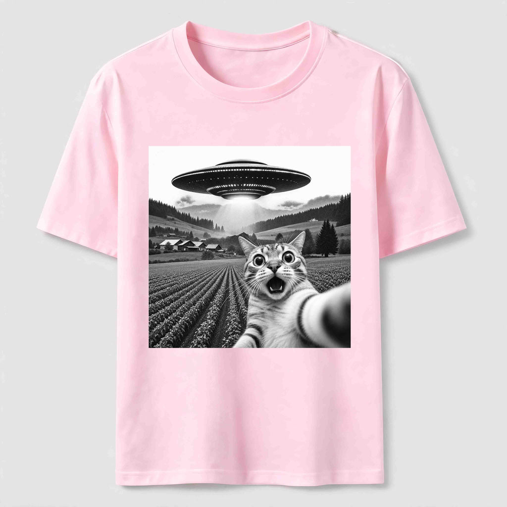 PetTaxClub Alien Selfie Cat Classic T-Shirt