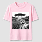 PetTaxClub Alien Selfie Cat Classic T-Shirt
