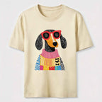 PetTaxClub Stylish Dachshund Classic T-Shirt
