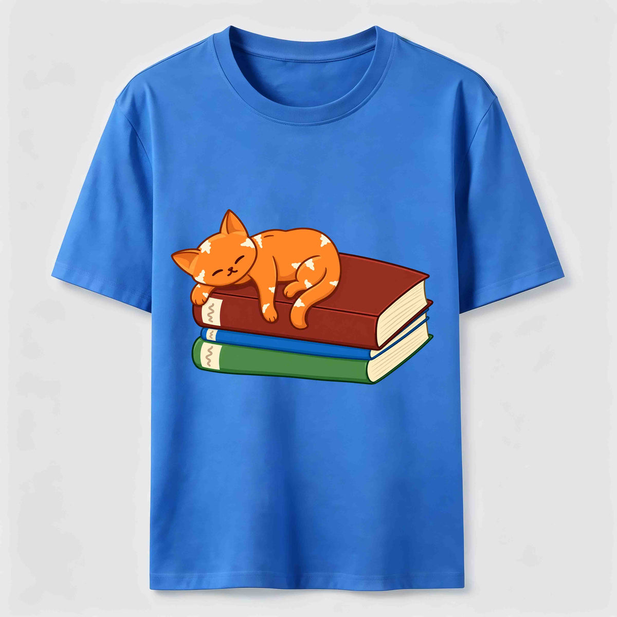 PetTaxClub Sleeping Cat Books Classic T-Shirt