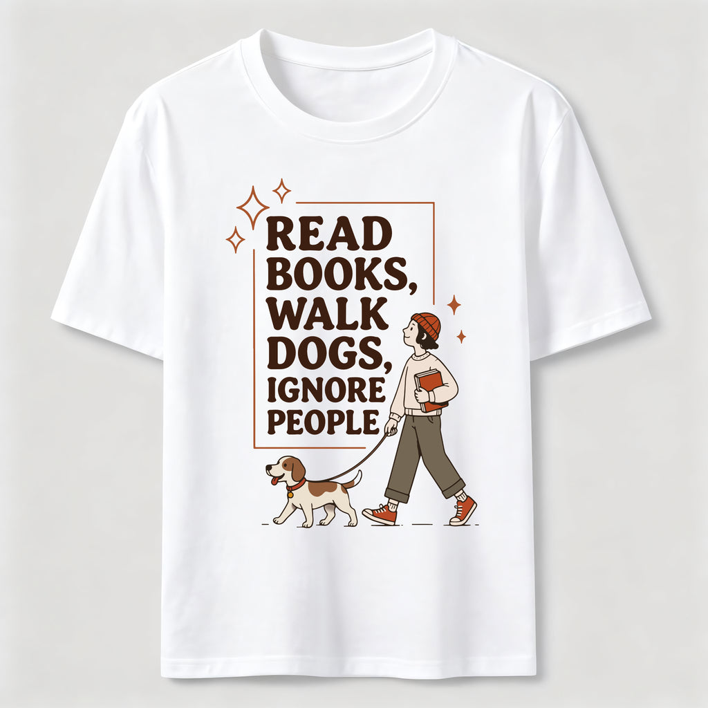 PetTaxClub Read Books Walk Dogs Classic T-Shirt